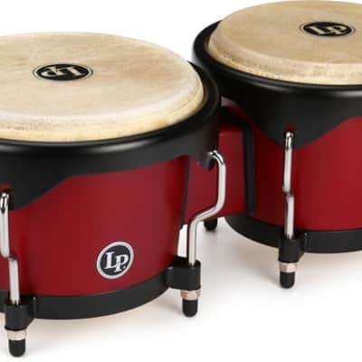 Latin Percussion Discovery II Bongos - Red image 3