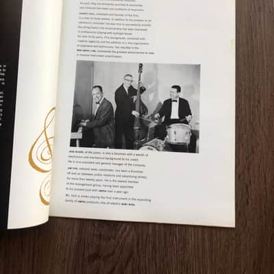 Ampeg Catalog 1962-1963 Brochure Vintage Memorabilia Case Candy image 3