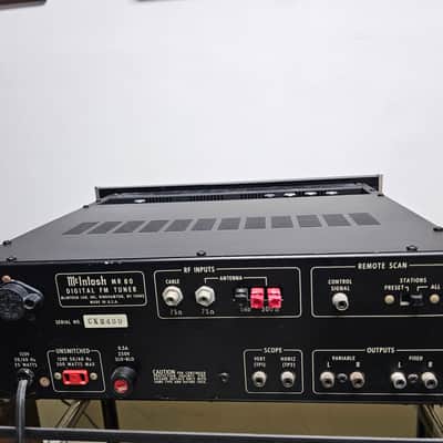 McIntosh MR-80 FM Stereo Tuner Vintage Operational (Read Description) image 19