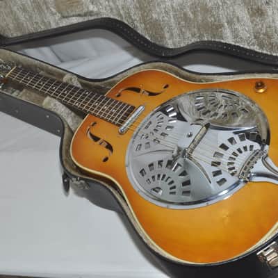 Greco D-800P（DS）Resonator Dark Sunburst Electric Guitar Ref. No 7716 image 1