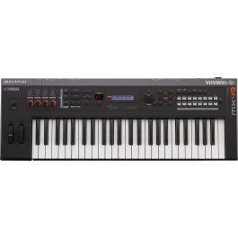 Yamaha MX49 49-Key Professional Music Synthesizer - MOTIF Sound Engine - Black image 1