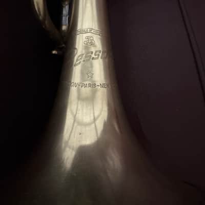 Besson Brevete (1950s) Bb Trumpet (England) (50 medals of honor) SN 139228 (100% new clear lacquered brass) image 3