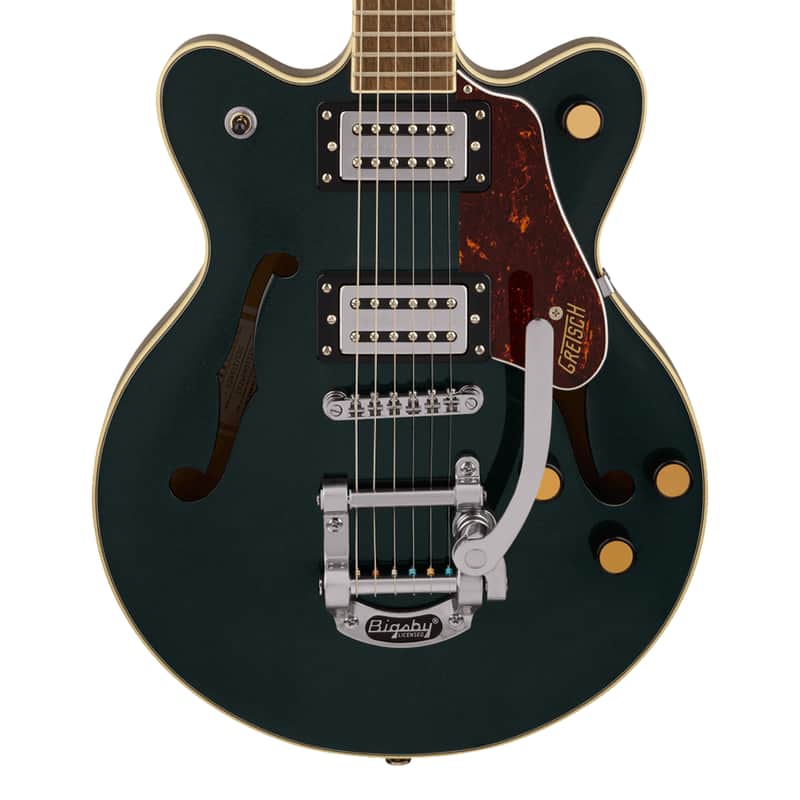 Used Gretsch G2655T Streamliner Center Block Jr. DC w/Bigsby - Cadillac Green image 1