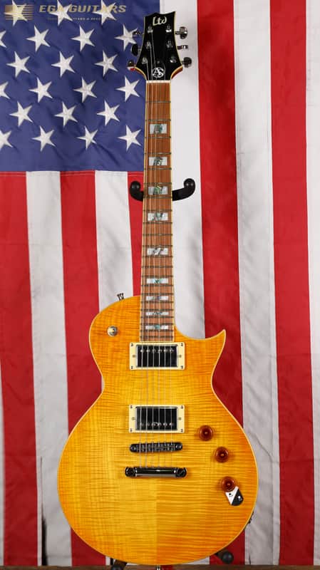 ESP LTD AS-1 Alex Skolnick Signature - Lemon Burst image 1