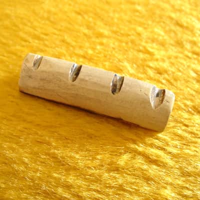 Gibson vintage EB 3 EB 0 Kalamazoo Bass nut 1969 - ivory image 1