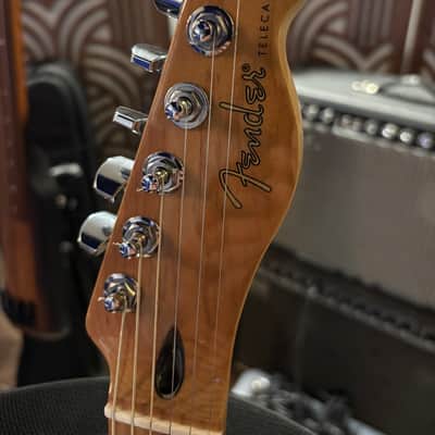 TRADES WELCOME Fender Modern Player Telecaster Thinline Deluxe roasted maple neck Seymour Duncan Affinity locking tuners image 8