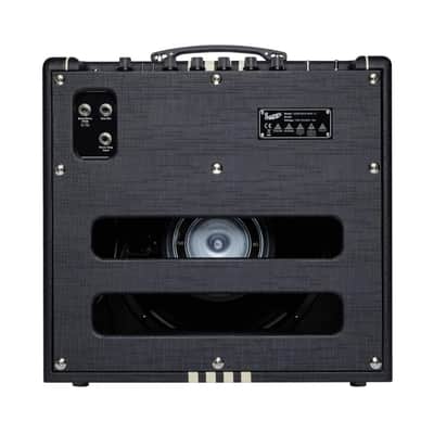 Supro Delta King 12 1x12-inch 15-watt Tube Combo Amp - Black and Cream image 5