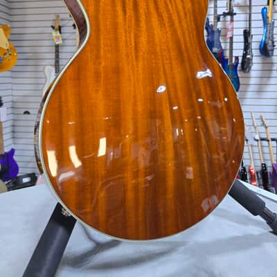 Eastman Romeo California Semi-hollowbody Electric Guitar - Goldburst w/OHSC & PLEK*D #659 image 6