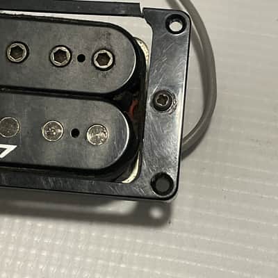 2000's Japan Ibanez RG Series Prestige V7 Black Neck Humbucker Guitar Pickup w/ Ring 9.21k image 3