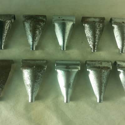 *Slingerland 10x Sound/Radio King Bass Drum Tension Rod-Claws Chrome Vintage 60s image 1