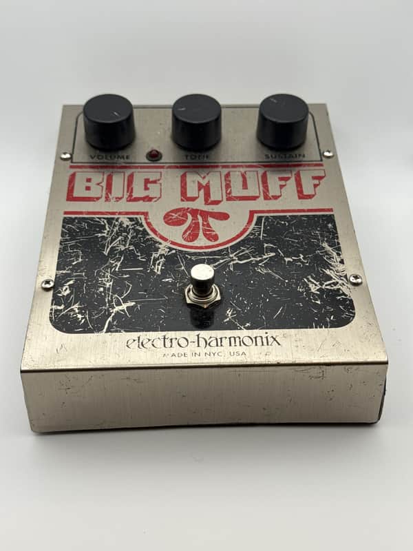 Electro-Harmonix Big Muff Pi 2000 - Present - Silver / Black / Red image 1