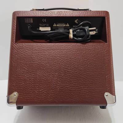 GROOVE FACTORY GFA-20A Acoustic Guitar Amplifier 20 Watts 2022 - Brown image 4