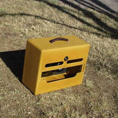 Carl's Custom Amps1x15 Lacquered Tweed Extension Cabinet 50's Weber Alnico Speaker image 3