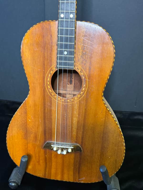 Vintage H. Weisenborn Baritone Ukulele/ Tenor Guitar c. 1927-1931 KOA- Original image 1