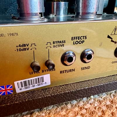 1987XL MK II Reissue 6550s Cathode mod 1000pf Bright Cap image 3