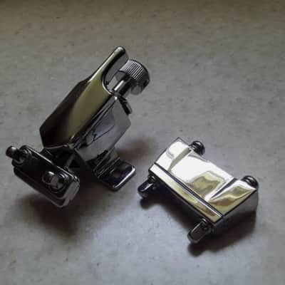 Vintage Mapex Deluxe Piccolo Throw Off & Butt Plate Combo ( with 1 3/8" Spacing) - *Packed & Ready to Ship* image 3