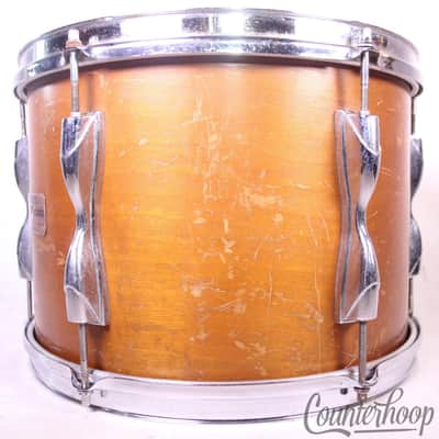 Yamaha 13x9" Recording Custom Natural 6Ply Birch Tom Drum 9000 Japan Vintage 80s image 6
