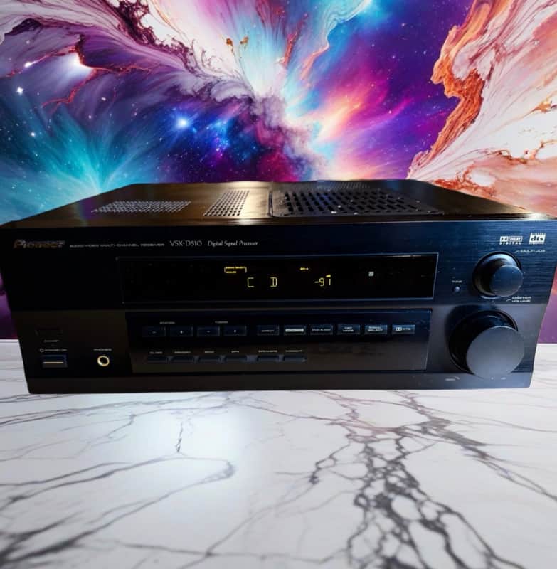 Pioneer VSX-D510 5.1 Channel Audio/Video Multi 100 Watts/Channel Receiver Tested