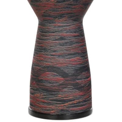Remo Mondo Infinity Top-tuned Djembe - 14 inches  Eco-Grain Choco Red image 2