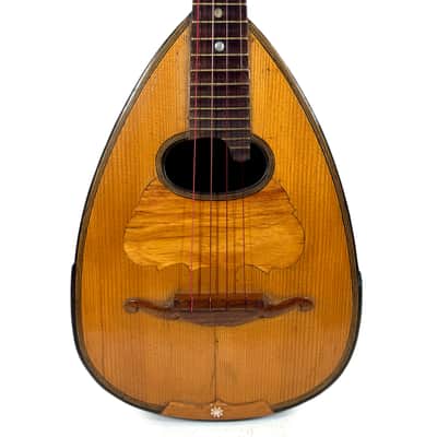 Brescia Mandolin “Estudiantina G. Colombo” Label 1890s / 1900s image 1