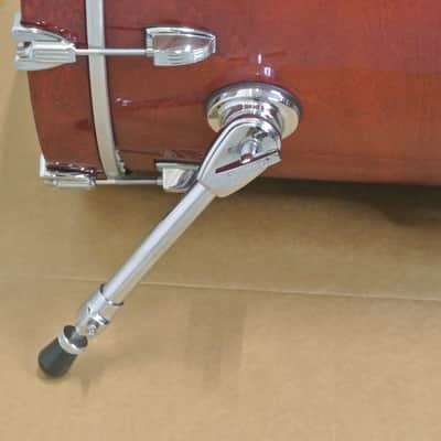 CLEAN! LUDWIG USA 22" SUPER CLASSIC BASS DRUM in CHERRY STAIN for YOUR SET! RM54 image 8