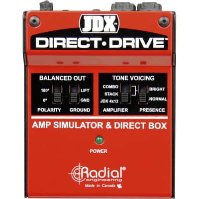 Radial JDX Direct Drive Amp Simulator (B-Stock)