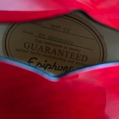Epiphone ES-335 2020 - Present - Cherry image 1