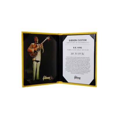 Gibson Custom Murphy Lab B.B. King Lucille "Rumble in the Jungle" 1974 ES-355 Electric Guitar 2024 - Walnut image 4
