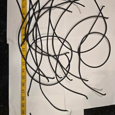 George L's Pedal Board Effects Cable Kit - Nickel angled image 3