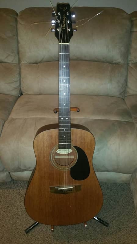 Vantage VIS-1 1990s Satin Brown Natural | Reverb Canada