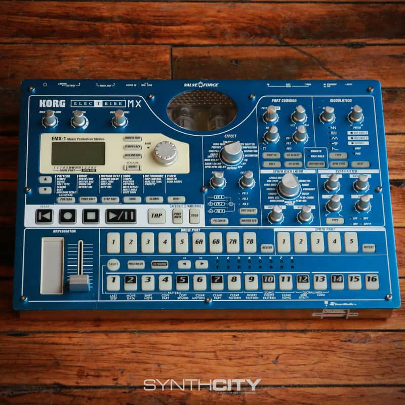 Korg Electribe EMX-1 Blue 2000s | Reverb