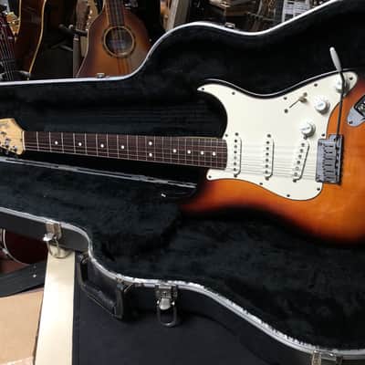 Rare Fender 40th Anniversary American Standard Stratocaster USA 1994 Brown Sunburst Rosewood fretboard image 2