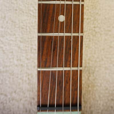 Fernandes ZO-3 Mint Green Travel Guitar w / Built-in Speaker image 7
