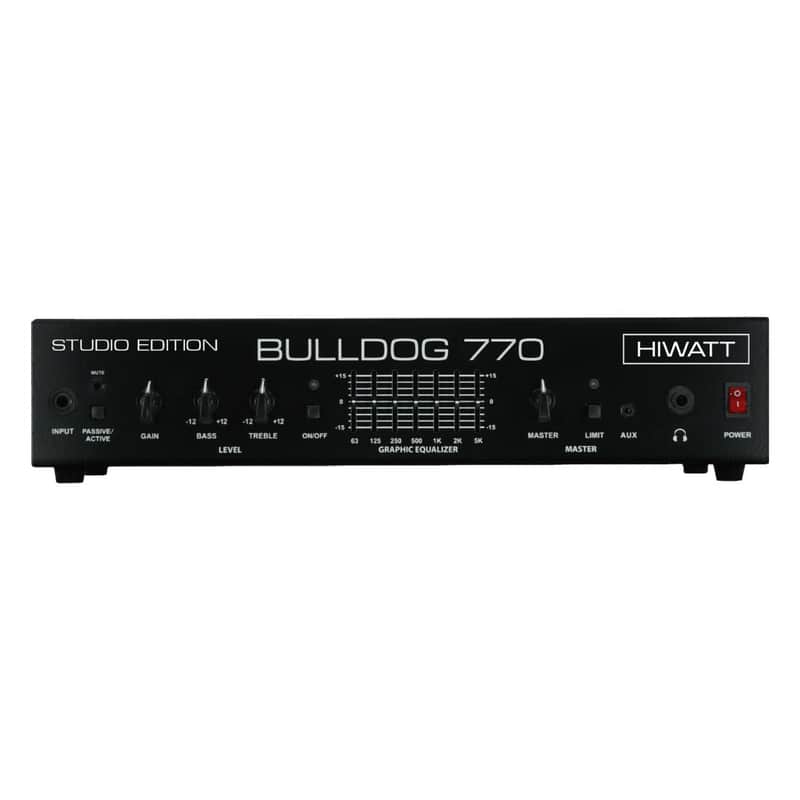 Hiwatt Bulldog 770 Studio Bass Amplifier Head *USA Small Business* image 1