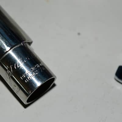 Stainless Steel Tenor Saxophone Mouthpiece 100/1/offset M 851427/8 feb25 #W1A 1940-present image 7