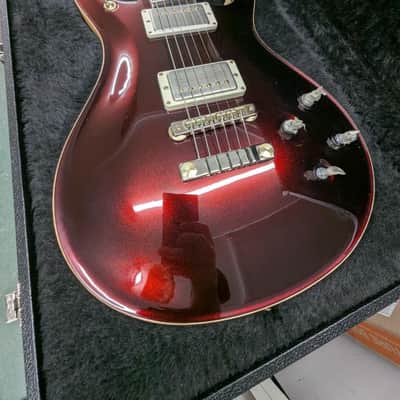 PRS Paul Reed Smith (PRS) Wood Library McCarty 594 with a Korina body and Burgundy Metallic finish 2022 - Burgundy Metallic finish image 15