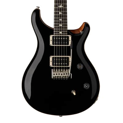 PRS CE 24 Electric Guitar - Black Top w/Natural Back image 1