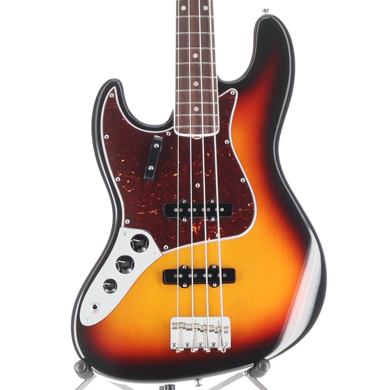 Fender American Vintage II 1966 Jazz Bass Left-Hand, Rosewood Fingerboard, 3-Color Sunburst (RC2) (14875) image 1