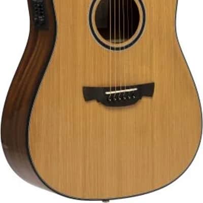 Able series 630, cutaway Dreadnought electric-acoustic guitar with solid cedar top