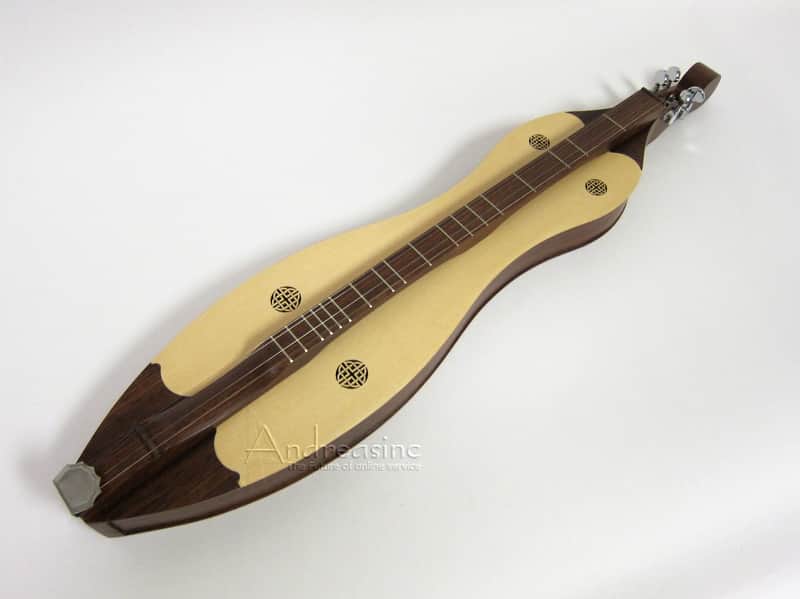 Grace Mountain Dulcimer - 4 String - Vaulted, Knotwork image 1