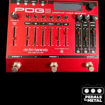 Electro-Harmonix POG3 Polyphonic Octave Generator 2024 - Present - Red - X18940 image 2