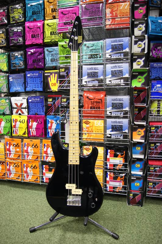 Vox 3504 Standard Bass guitar in black - made in Japan image 1