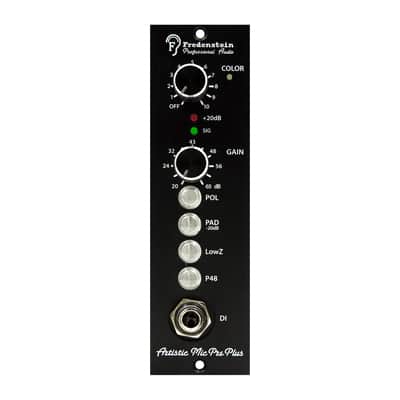 Fredenstein Artistic MicPre Plus 500 Series Microphone Preamplifier image 1