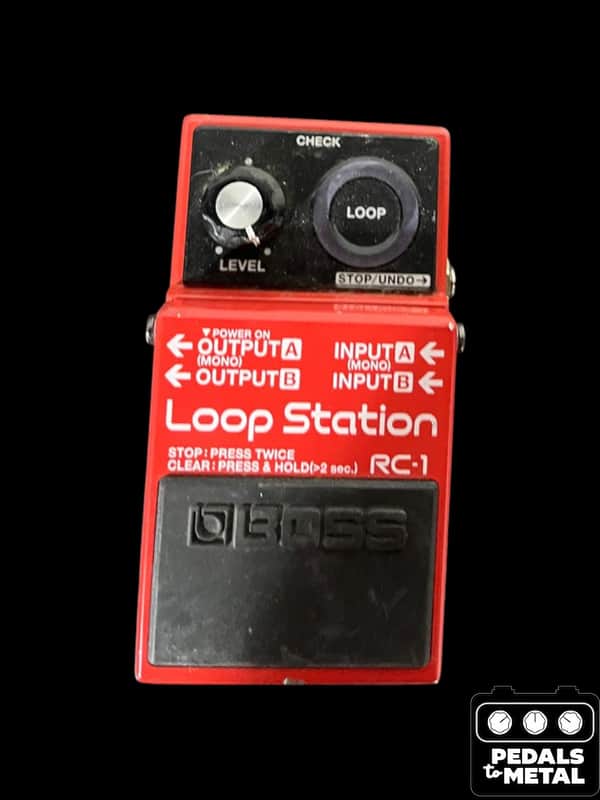 Boss RC-1 Loop Station 2014 - Present - Red - X16574 image 1