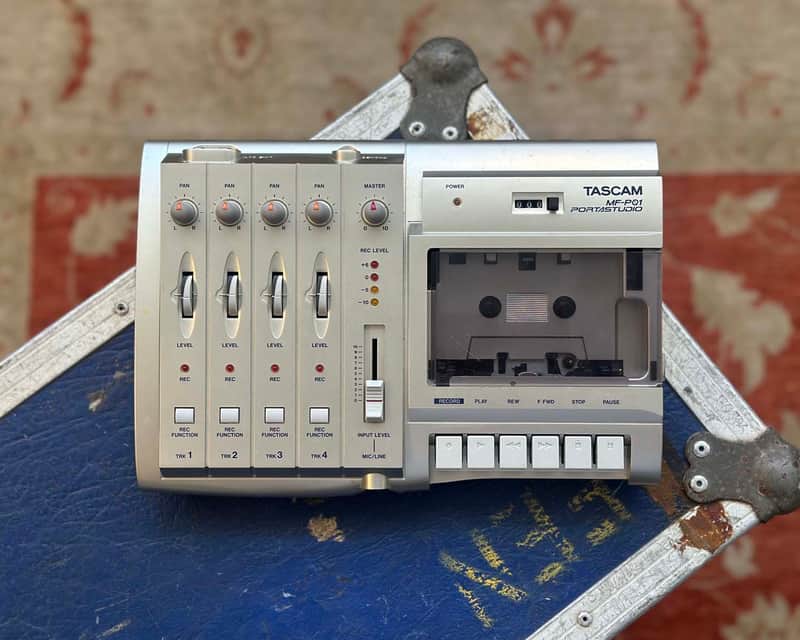 Tascam MF-P01 Portastudio Cassette Tape Recorder | Reverb