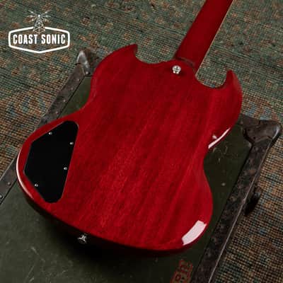 2022 Gibson SG Standard '61 Reissue Heritage Cherry, original hardcase image 10