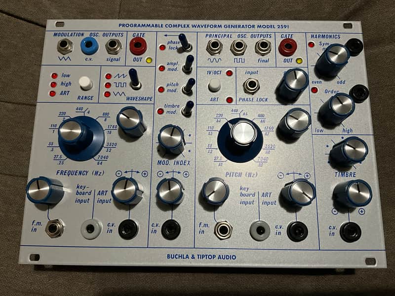 Tip Top Audio Buchla 259t Programmable Complex Waveform Generator Eurorack Dual Complex Oscillator Module 2025 image 1
