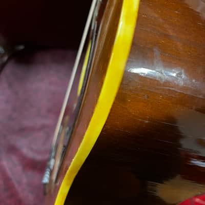 Egmond 12 String Dreadnought Acoustic Guitar 1960s image 12