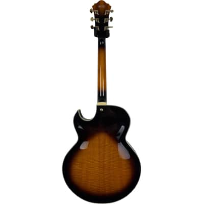 Ibanez LGB-30 George Benson Signature 2014 - Vintage Yellow Sunburst image 4