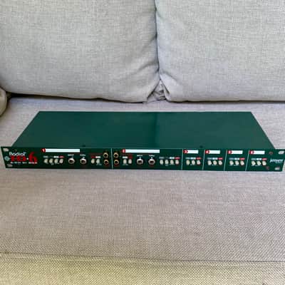 Radial JD6 six-channel rackmount direct box image 2